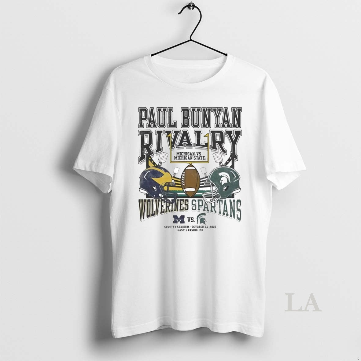 Original Michigan State Spartans Vs Michigan Wolverines 2025 Paul Bunyan Rivalry