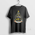Original Michigan Wolverines Merry And Bright Christmas Tree