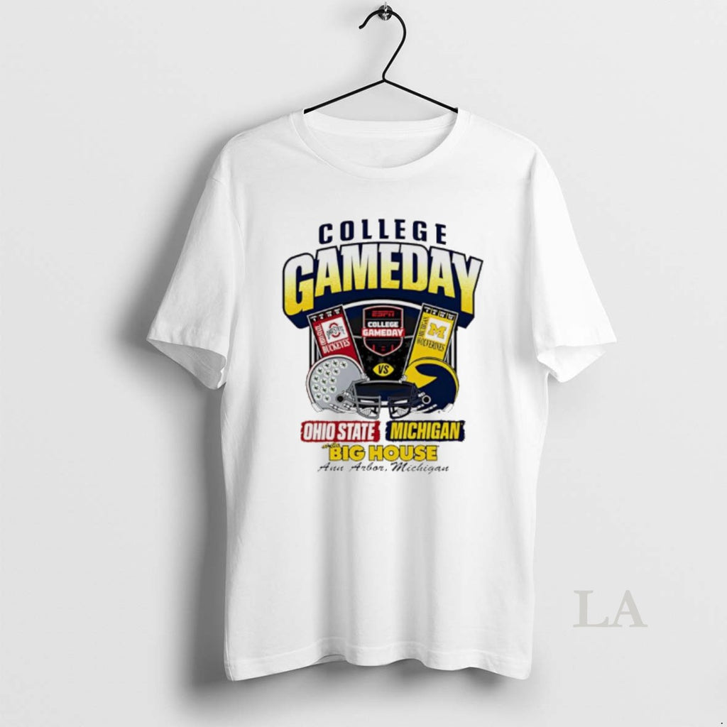 Original Michigan Wolverines Vs Ohio State 2025 College Gameday Big House