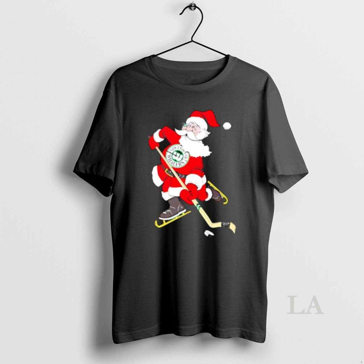 Original New England Whalers Santa Hockey Player