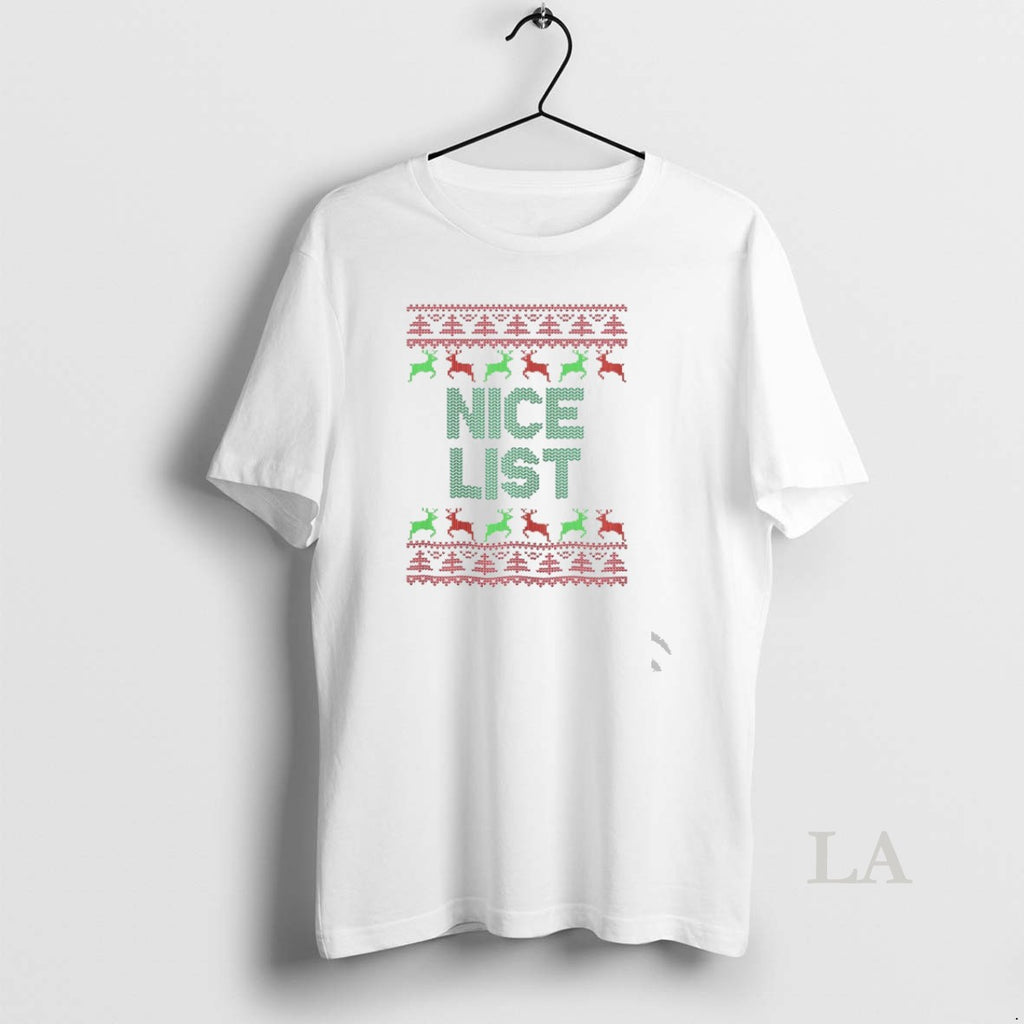 Original Nice List 2025 Ugly Christmas