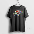 Original Oklahoma City Thunder Logo Lights Merry Christmas