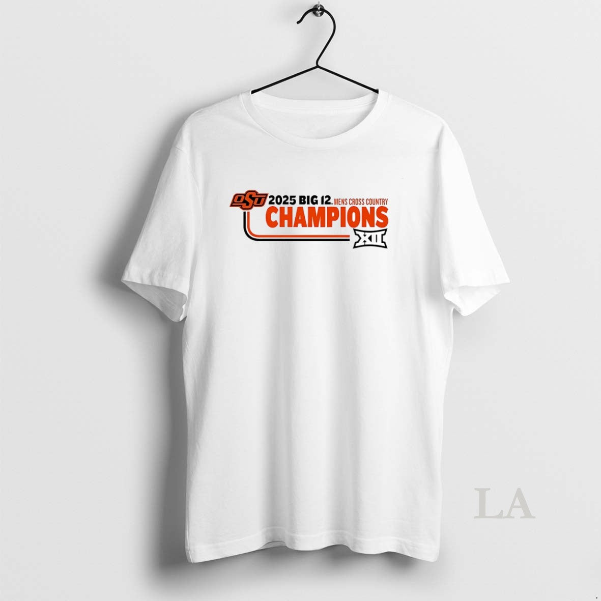 Original Oklahoma State Cowboys 2025 Big 12 Men S Cross Country Champions Logo Circle
