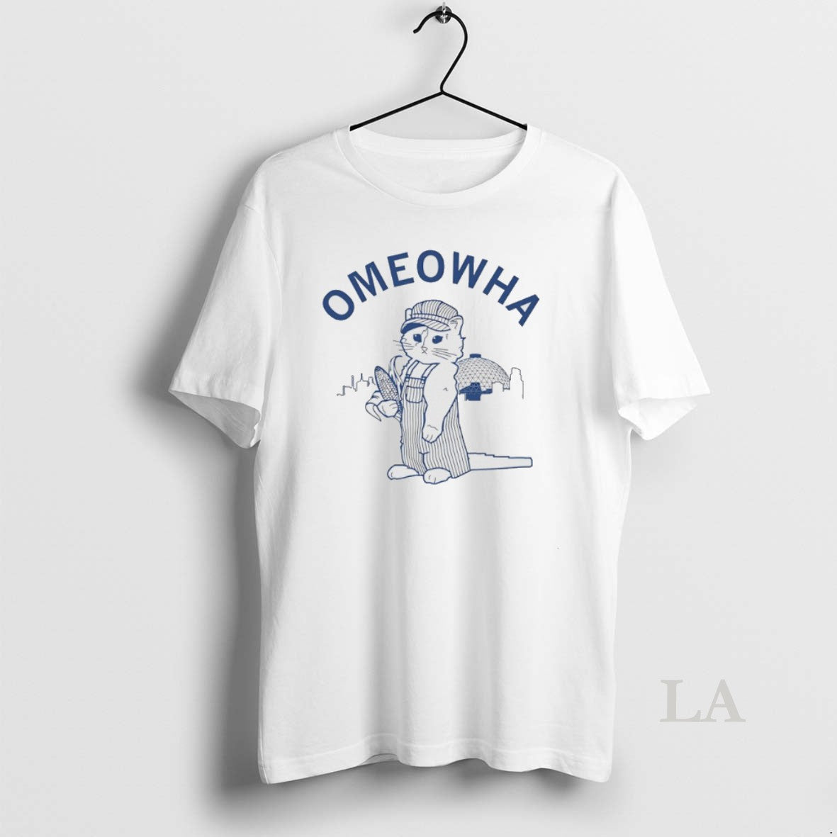 Original Omeowha Husking Corn And Riding Trains