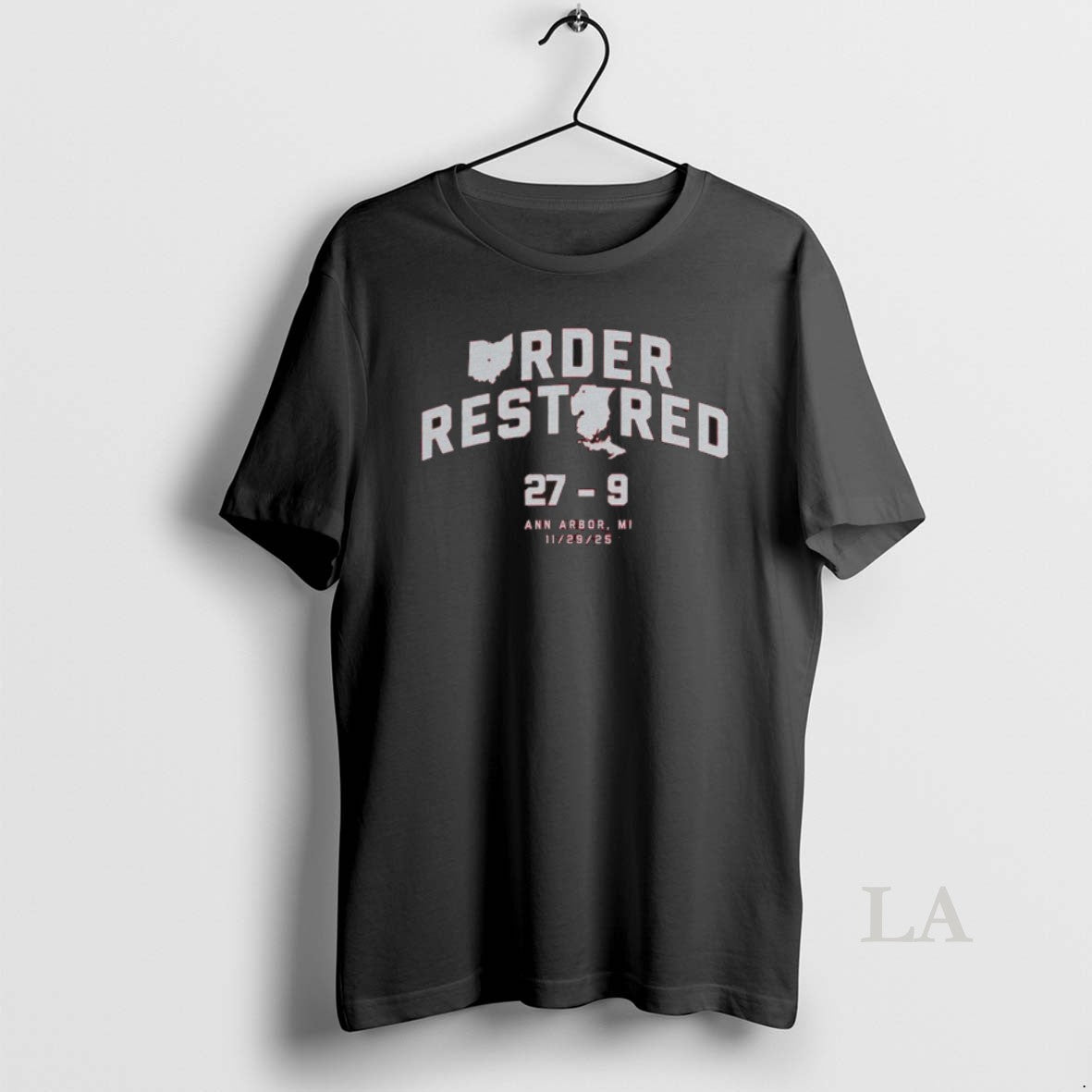Original Order Restored Ohio State 27 9 Michigan