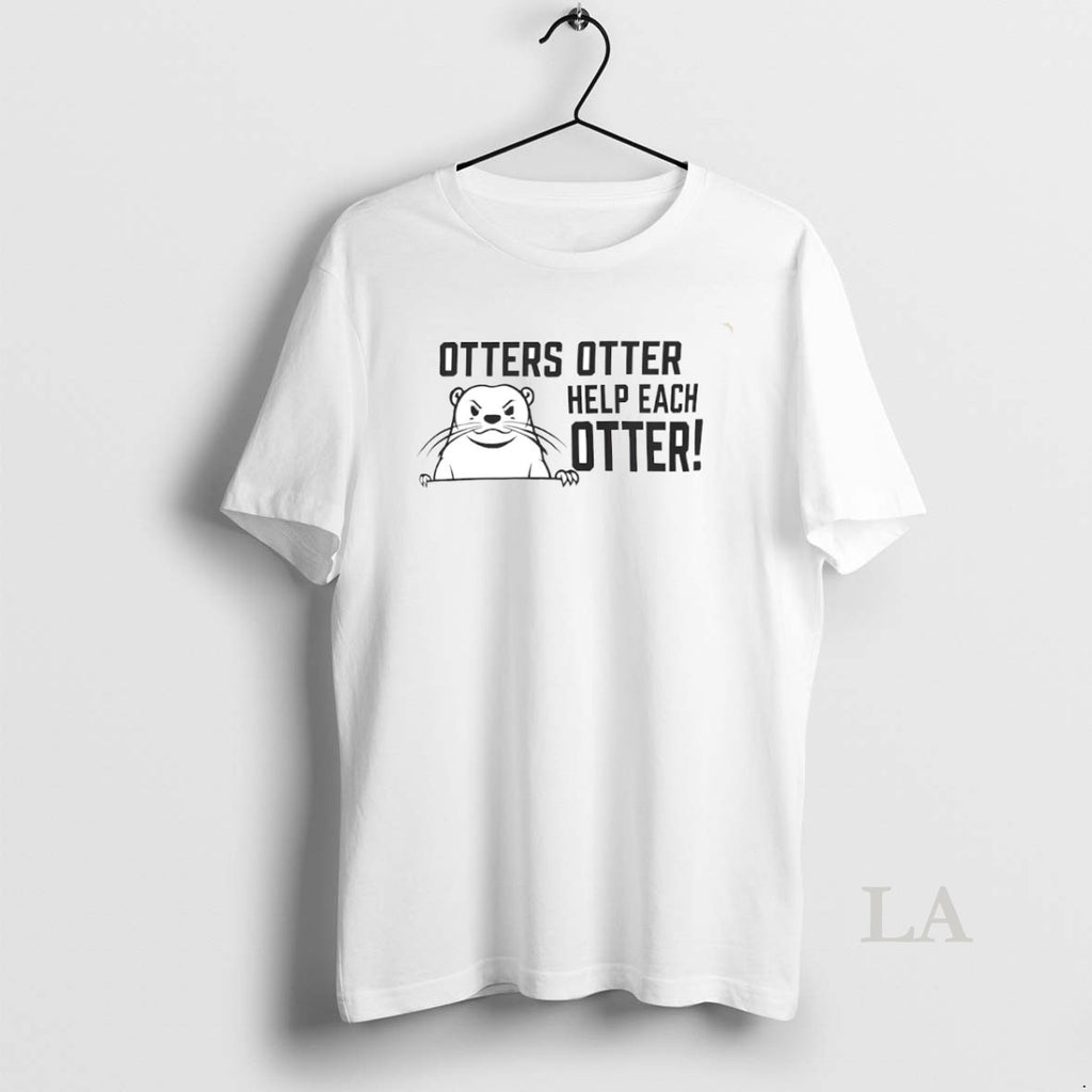 Original Otters Otter Help Each Otter Circle