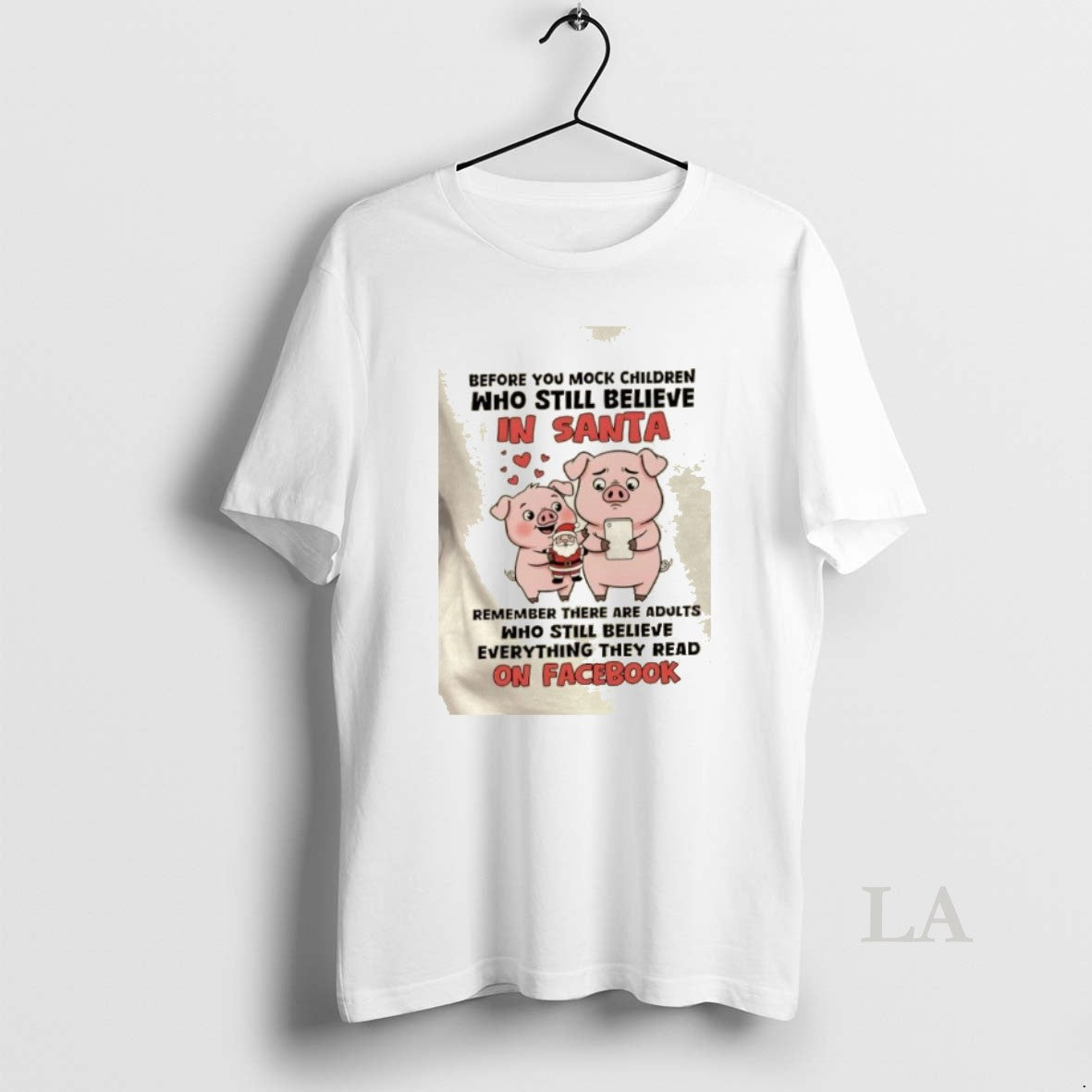 Original Pigs Before You Mock Children Who Still Believe In Santa Remember There Are Adults