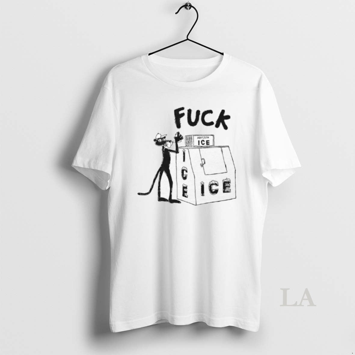 Original Pink Panther Fuck Ice Abolish Ice