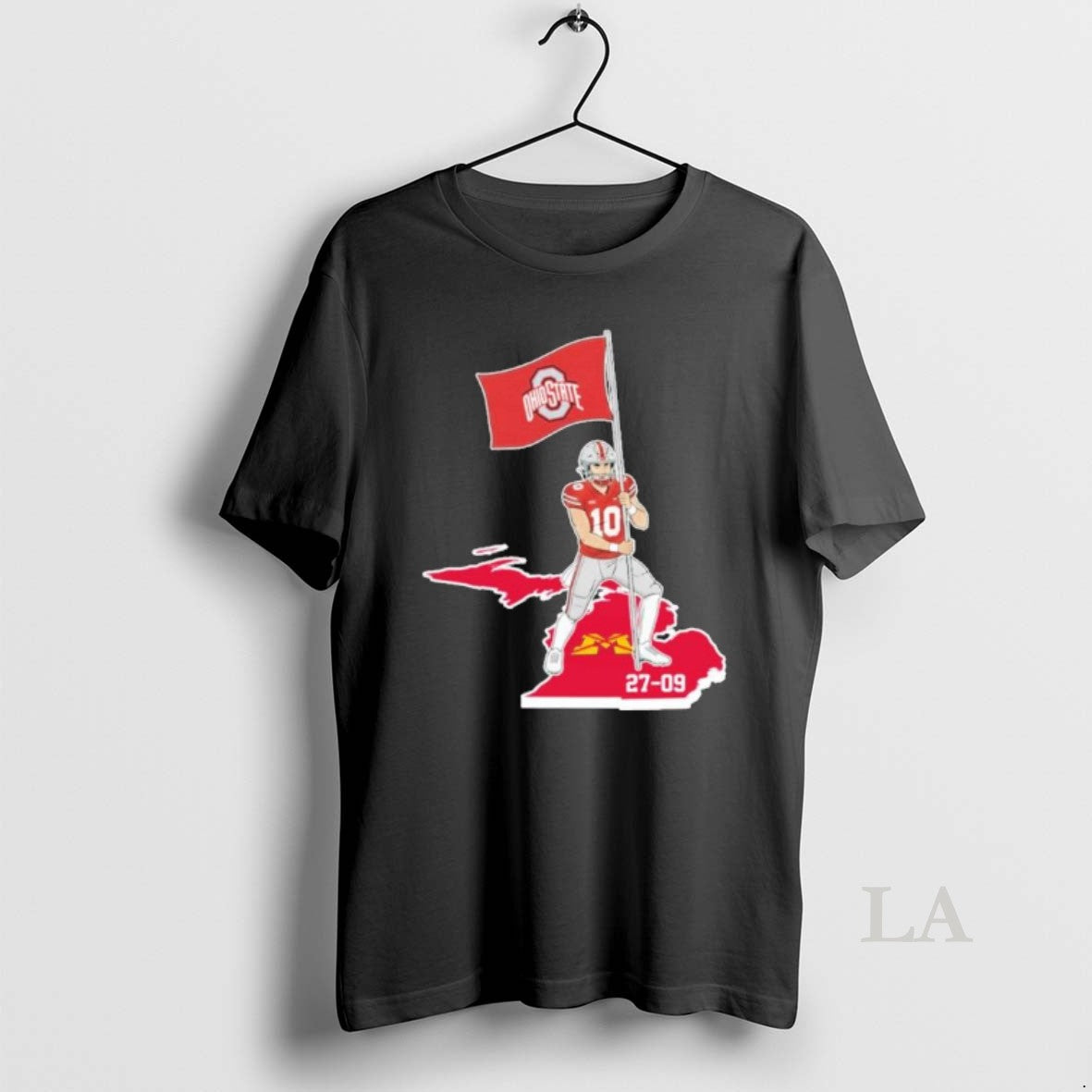 Original Plant Flag Ohio State Beat Michigan 27 9