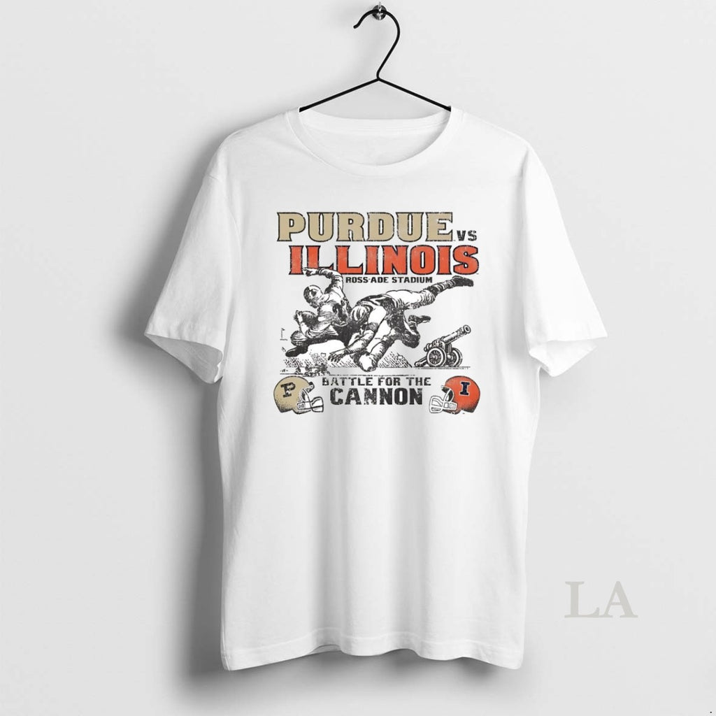 Original Purdue Boilermakers Vs Illinois Fighting Illini 2025 Battle For The Cannon