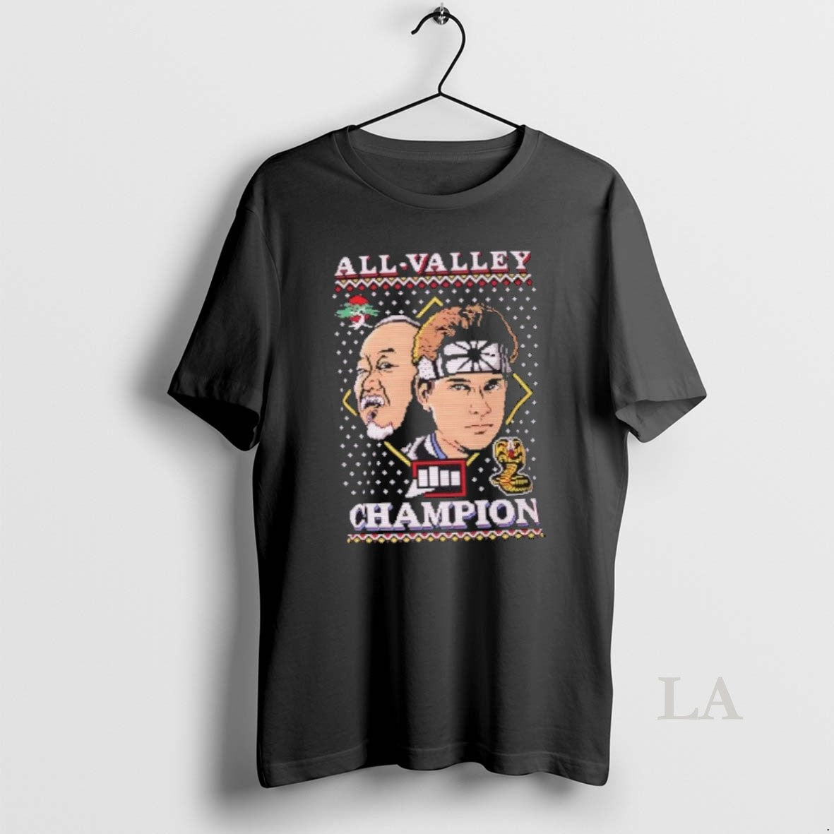 Original Retro Martial Arts Champion Christmas