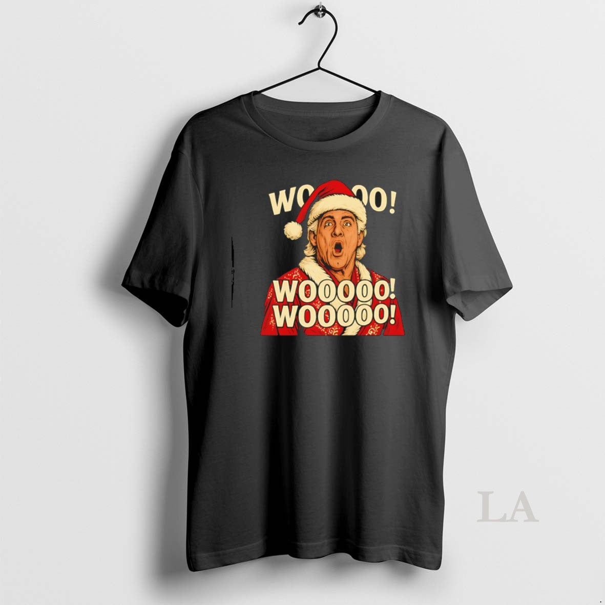 Original Ric Flair Santa Wooooo Wooooo Wooooo Christmas