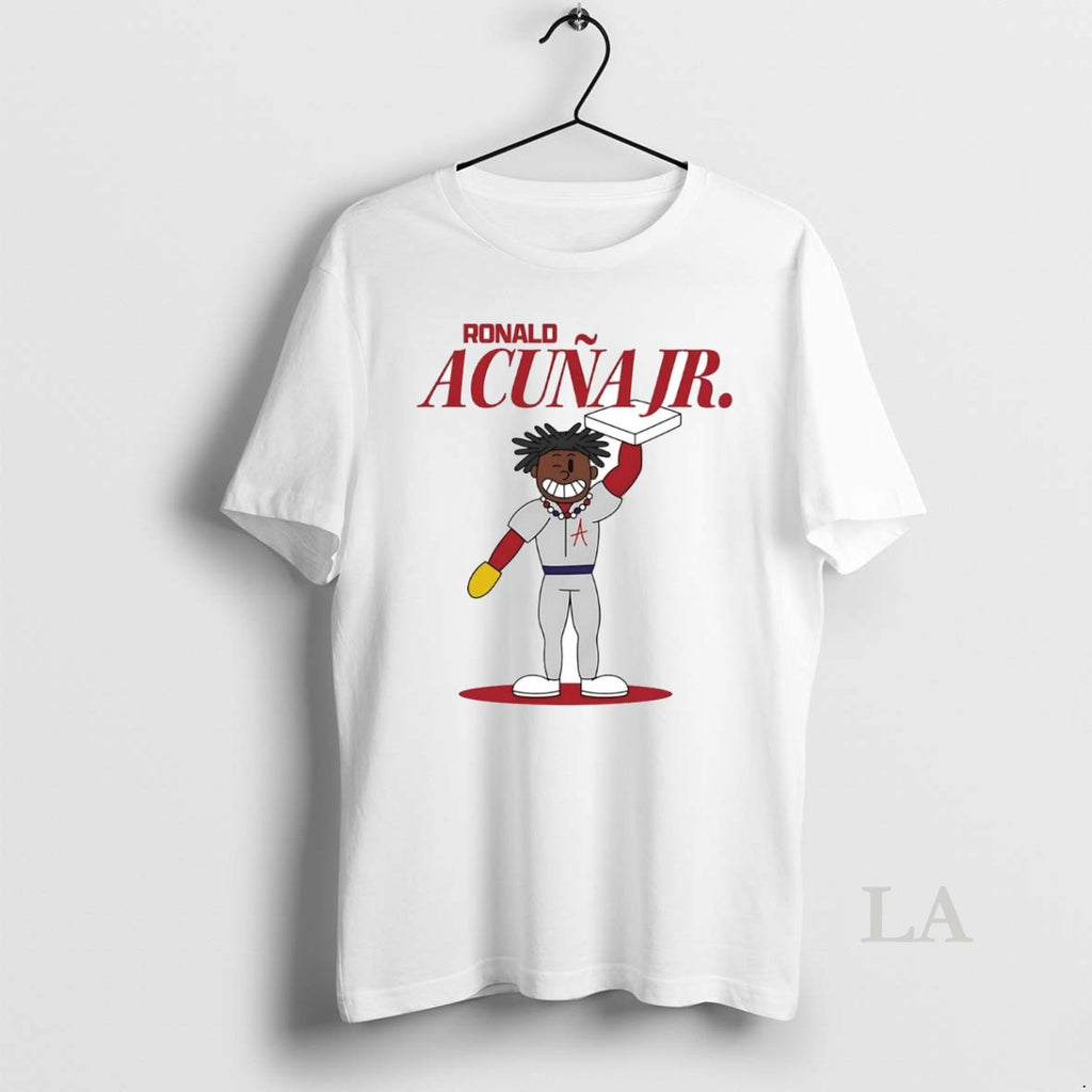 Original Ronald Acuna Jr Cartoon Atlanta Braves