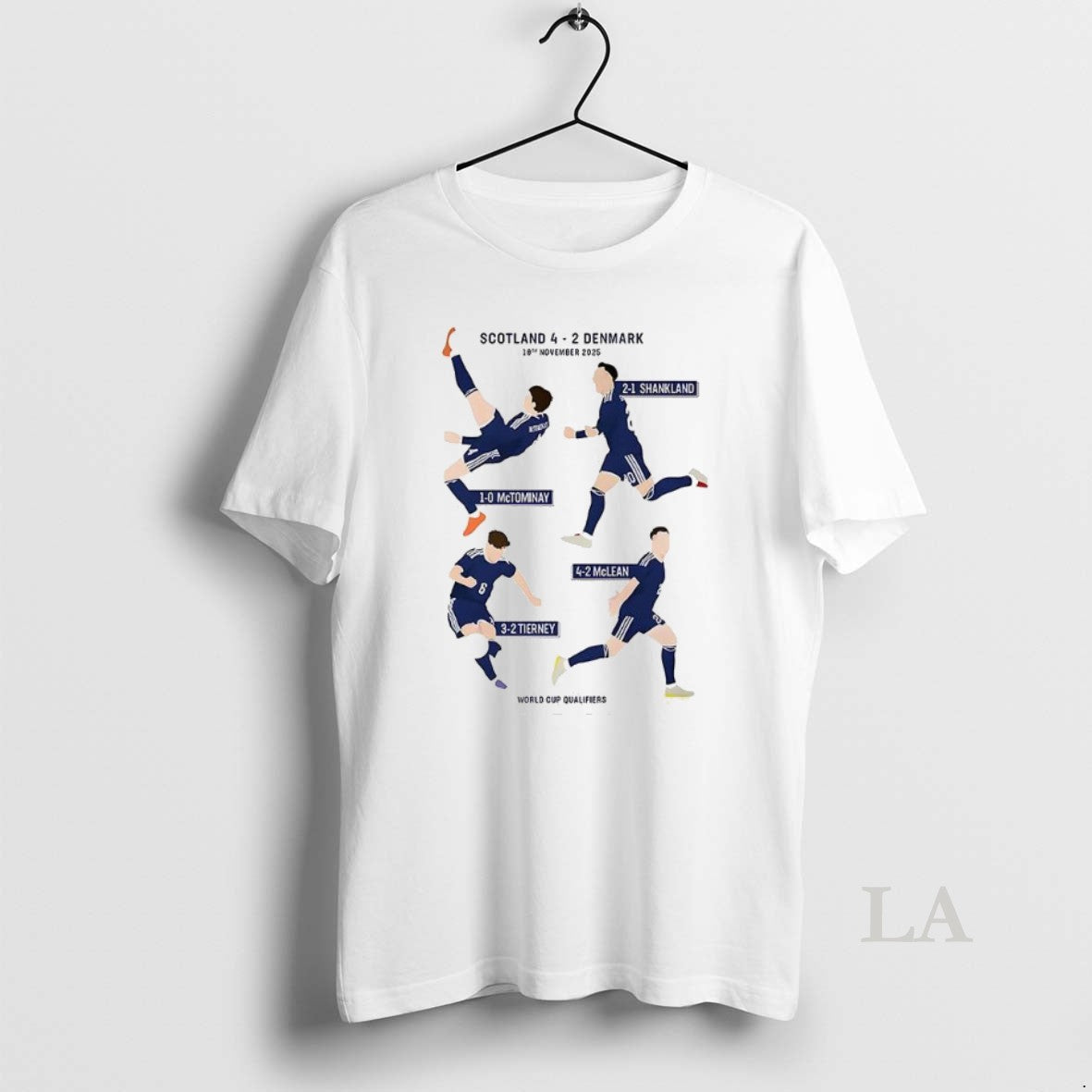 Original Scotland 4 2 Denmark World Cup Qualifiers 2026 Goals Of The Players