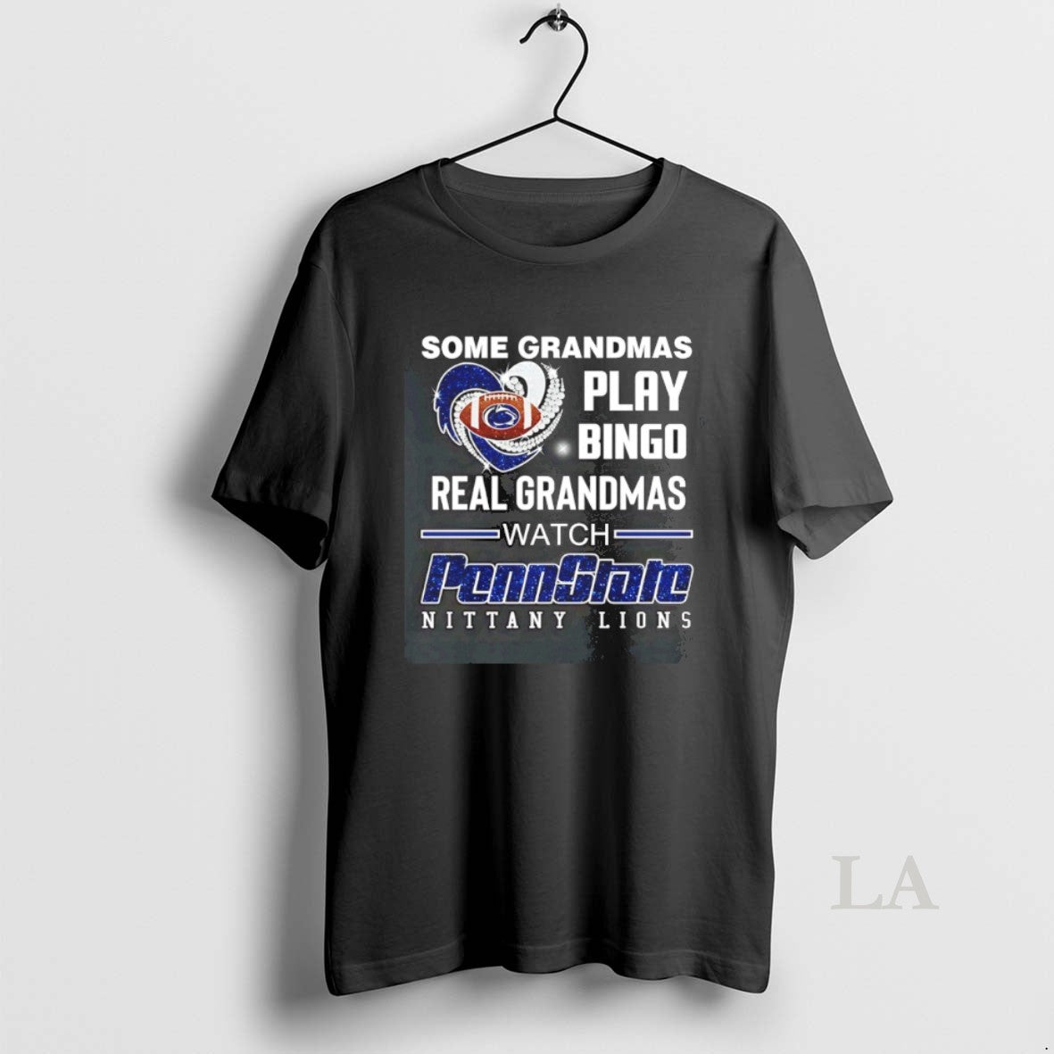 Original Some Grandmas Play Bingo Real Grandmas Watch Penn State Nittany Lions Diamond Heart