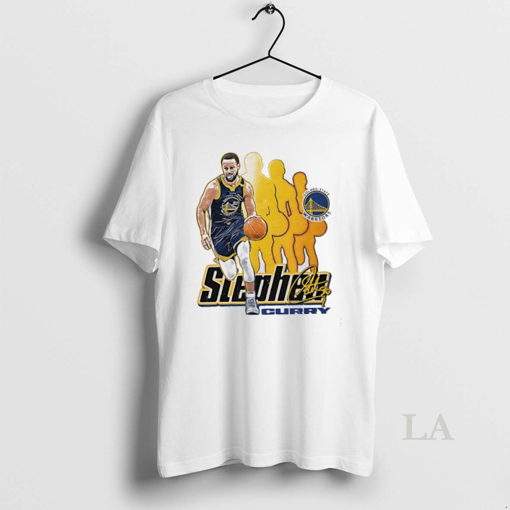 Original Steph Curry Golden State Warriors Signature 30 Retro Vibe Graphic