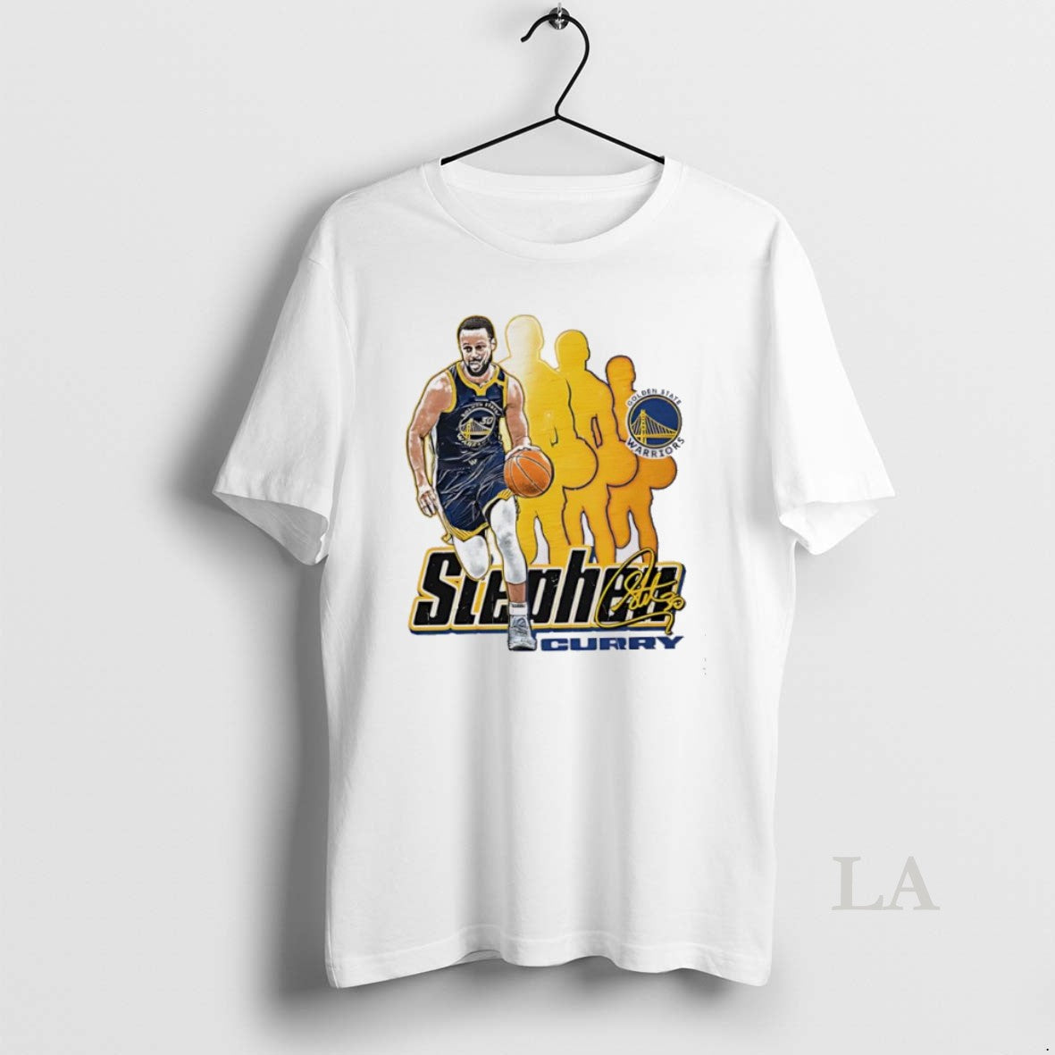 Original Steph Curry Golden State Warriors Signature 30 Retro Vibe Graphic