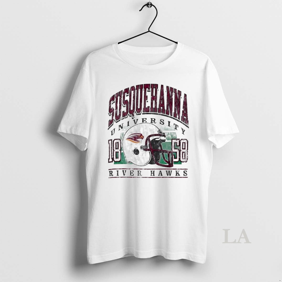 Original Susquehanna University River Hawks Helmet Est 1858