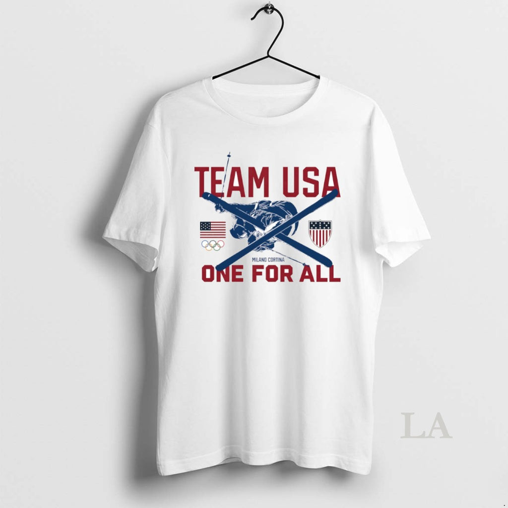 Original Team Usa Milano Cortina 2026 Winter Olympics Skiing One For All Circle