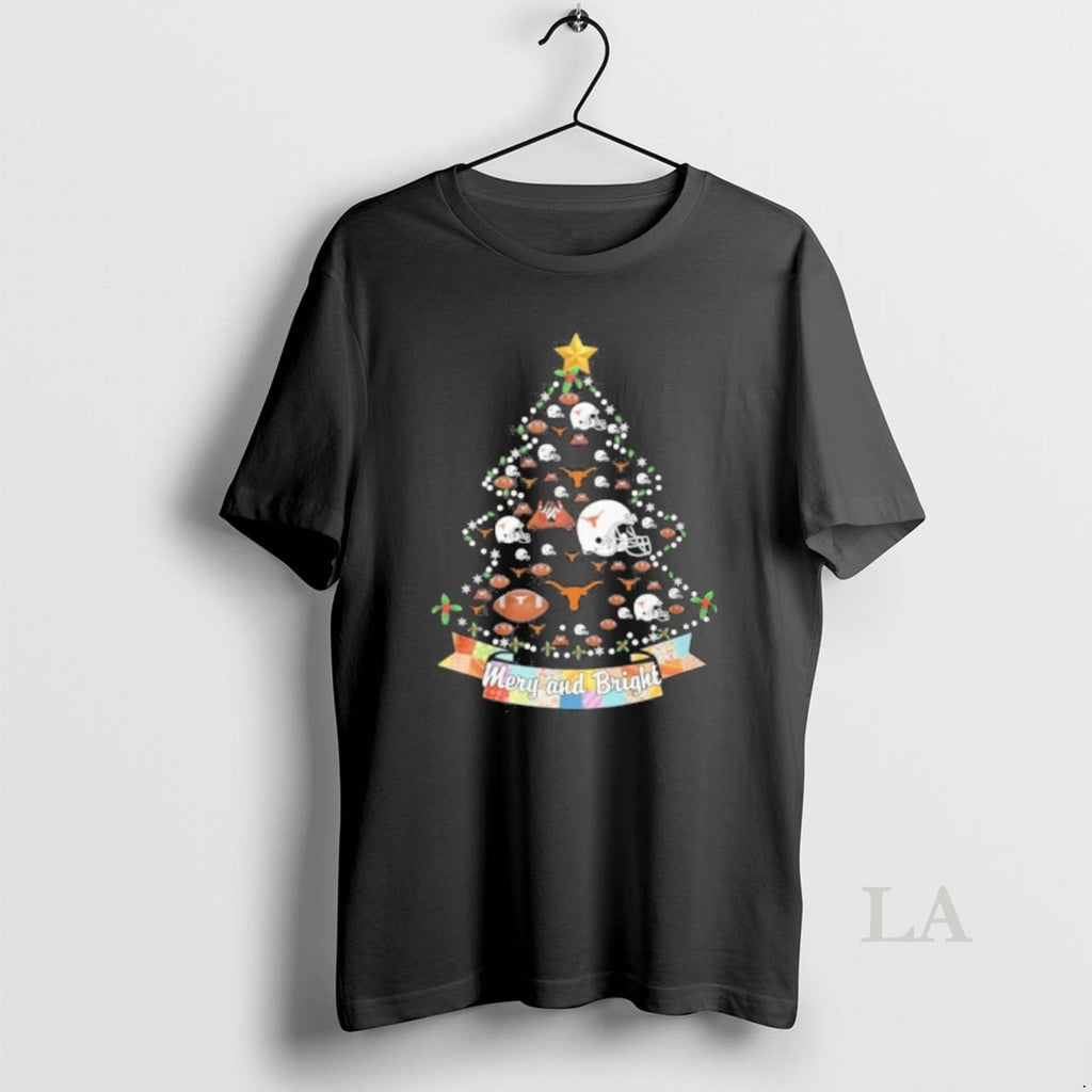 Original Tennessee Volunteers Merry And Bright Christmas Tree