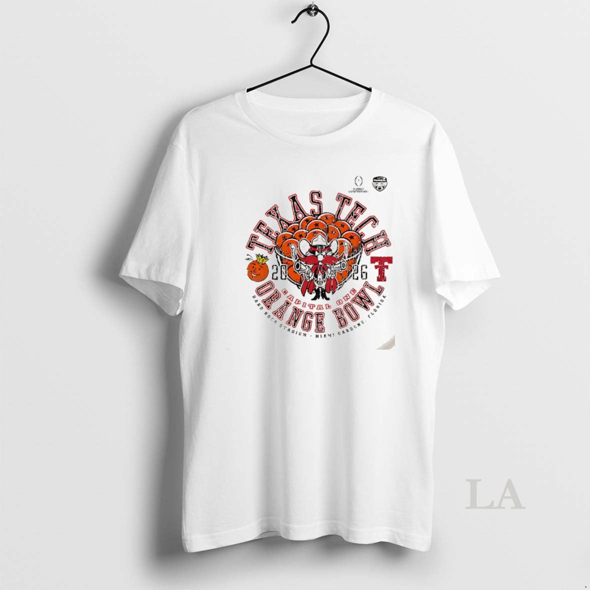 Original Texas Tech Red Raiders 2025 Cfp Capital One Orange Bowl Hard Rock Stadium Mascot