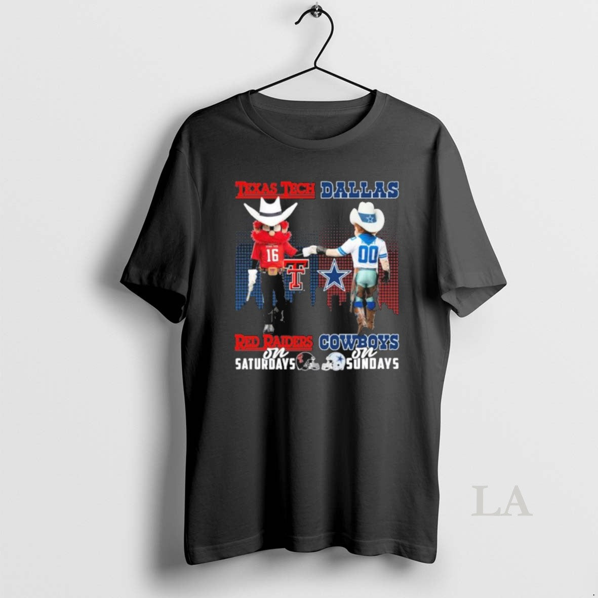 Original Texas Tech Red Raiders Vs Dallas Cowboys Mascot On Saturdays And On Sundays
