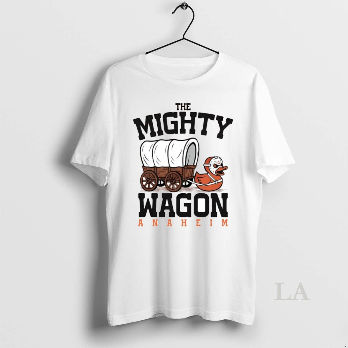 Original The Mighty Wagon Anaheim Ducks Circle