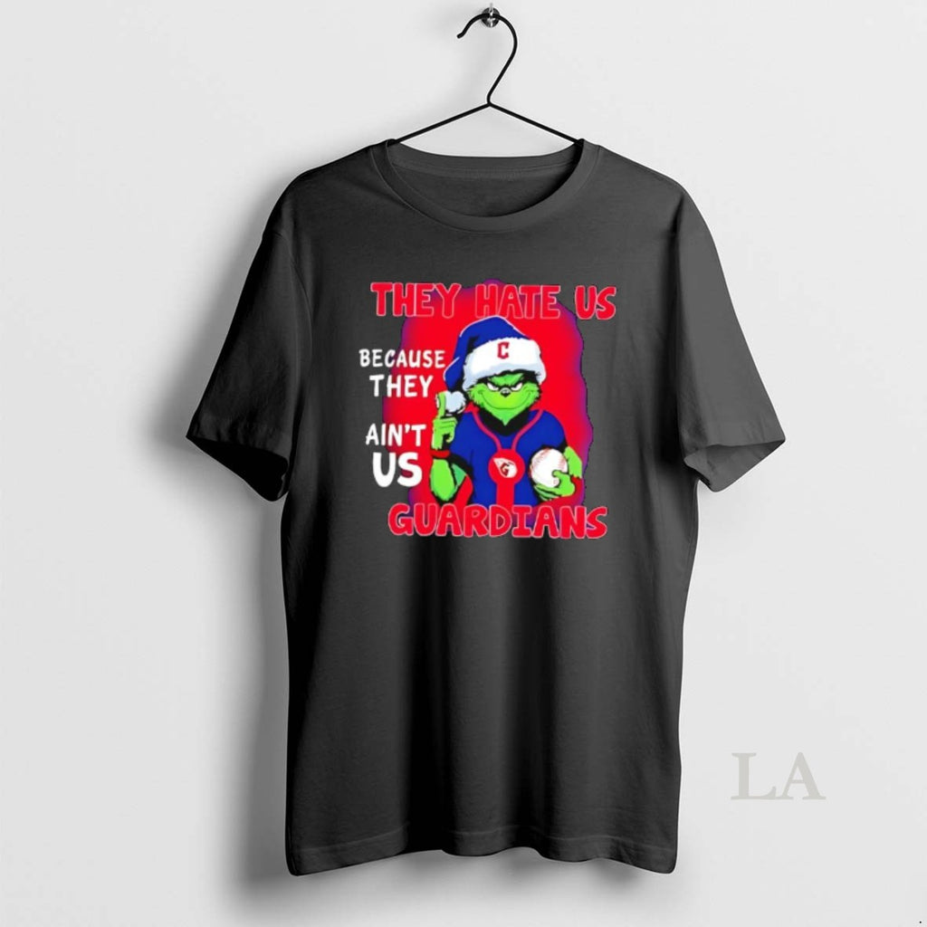 Original They Hate Us Because They Aint Us Cleveland Guardians