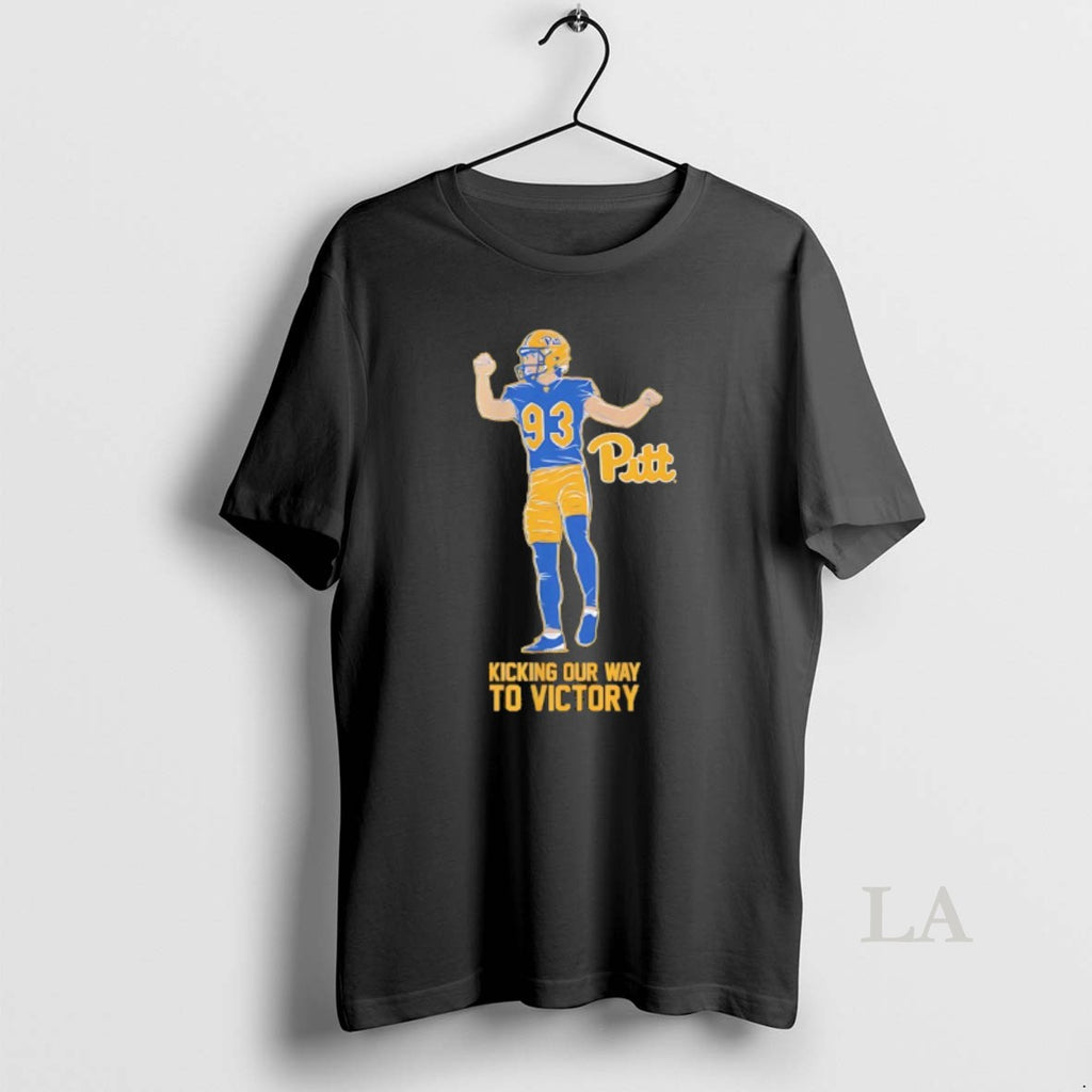 Original Trey Butkowski Pittsburgh Panthers Kicking Our Way To Victory