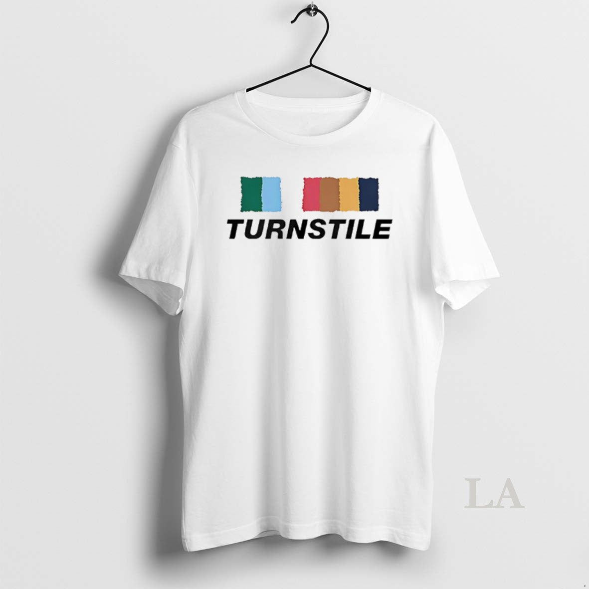Original Turnstile Band Color Wall Sept 2025 Tour