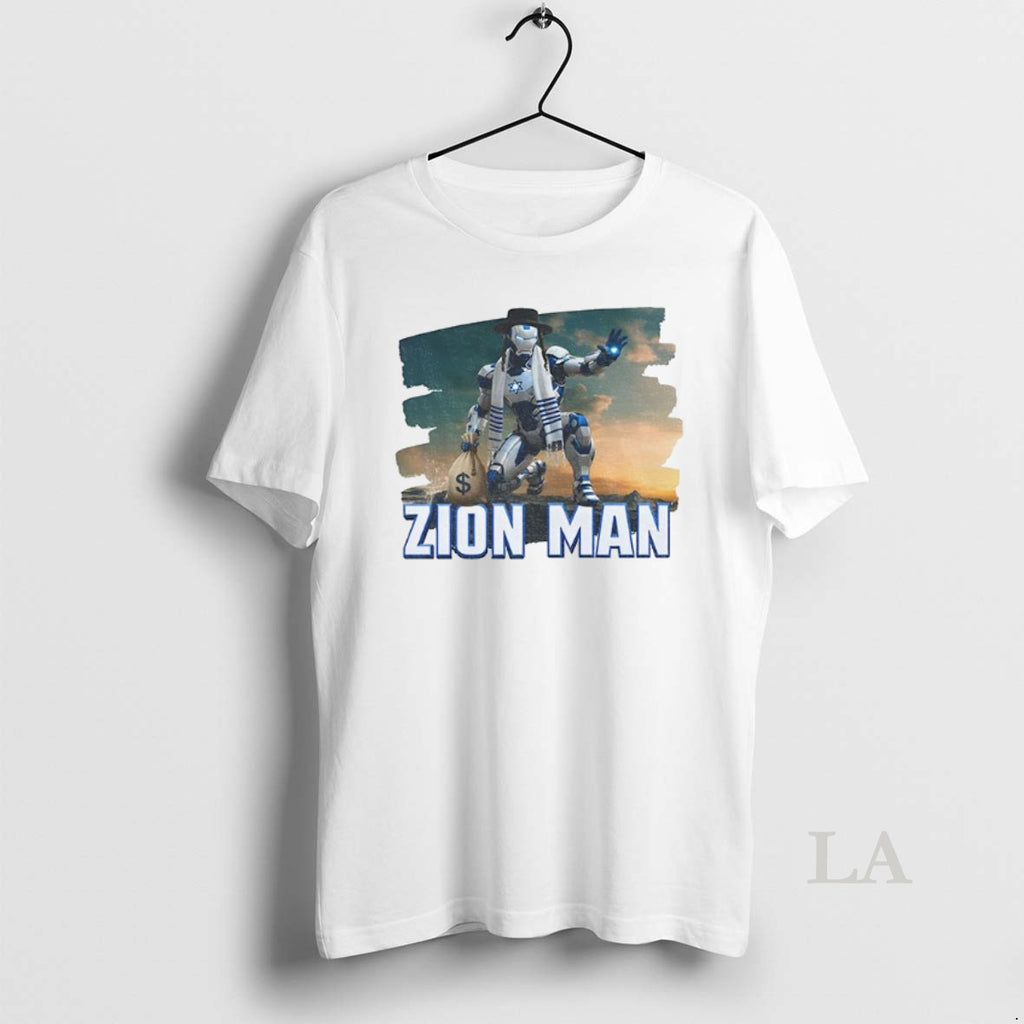 Original Zion Man Iron Man Jewish Parody