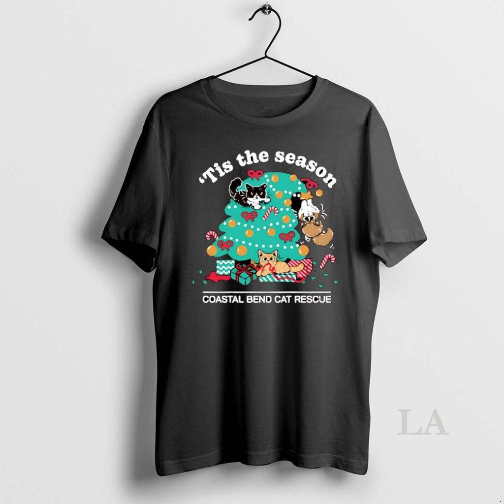Original Tis The Season Coastal Bend Cat Rescue Christmas
