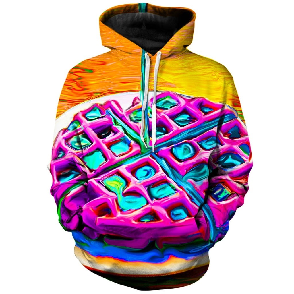 Pink Waffle Hoodie