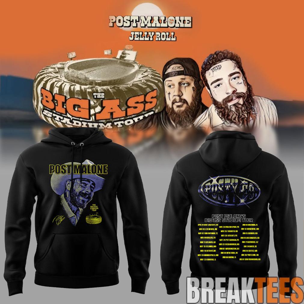 Post Malone Big Ass Stadium Tour Hoodie