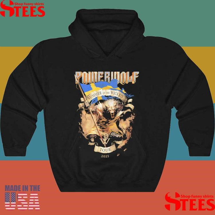 Powerwolf Sweden 2025 T-shirt