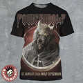 Powerwolf The Wolf Supermoon On 3 January 2026 All Over Print Shirt