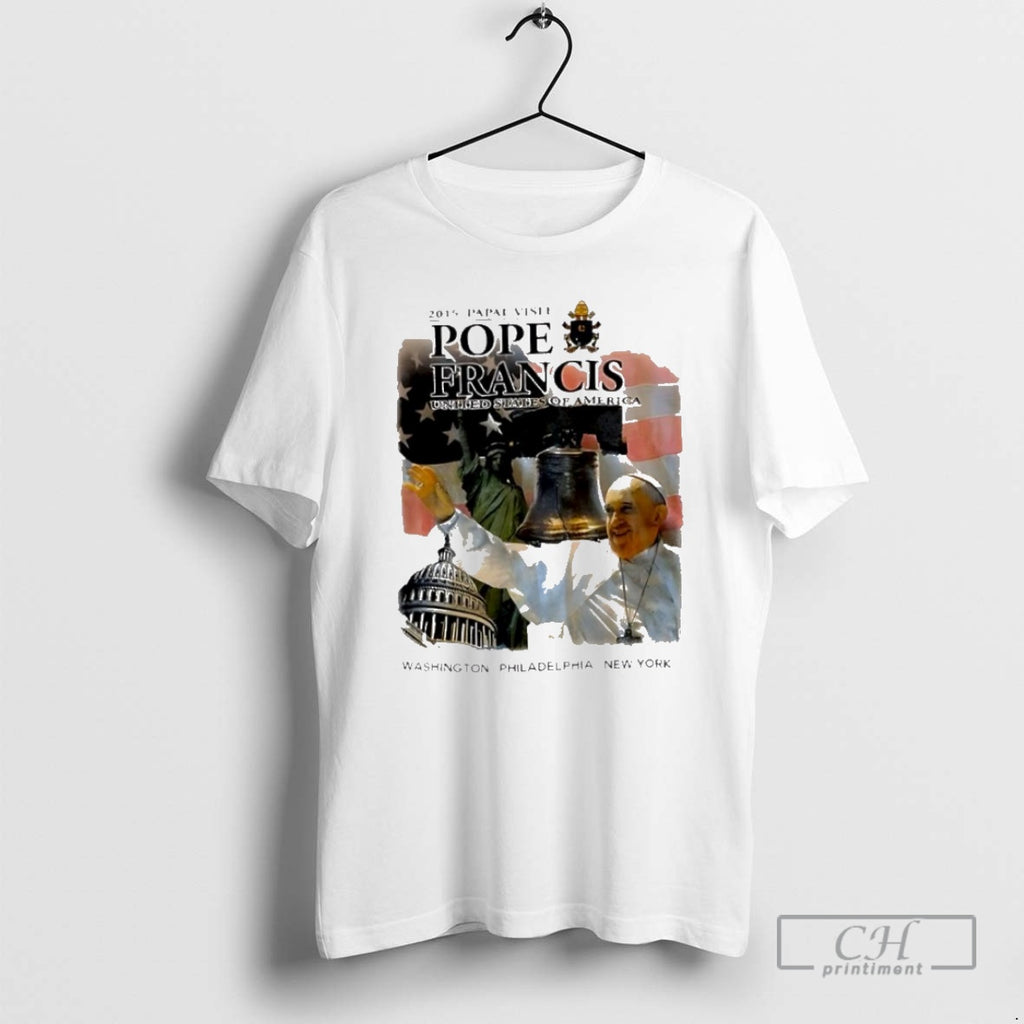 Premium 2015 Papal Visit Pope Francis United States Of America Shirt Sweater