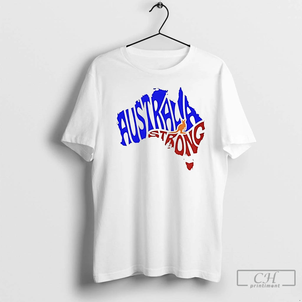 Premium Australia Strong Map Resilience Pray For Australia Christmas