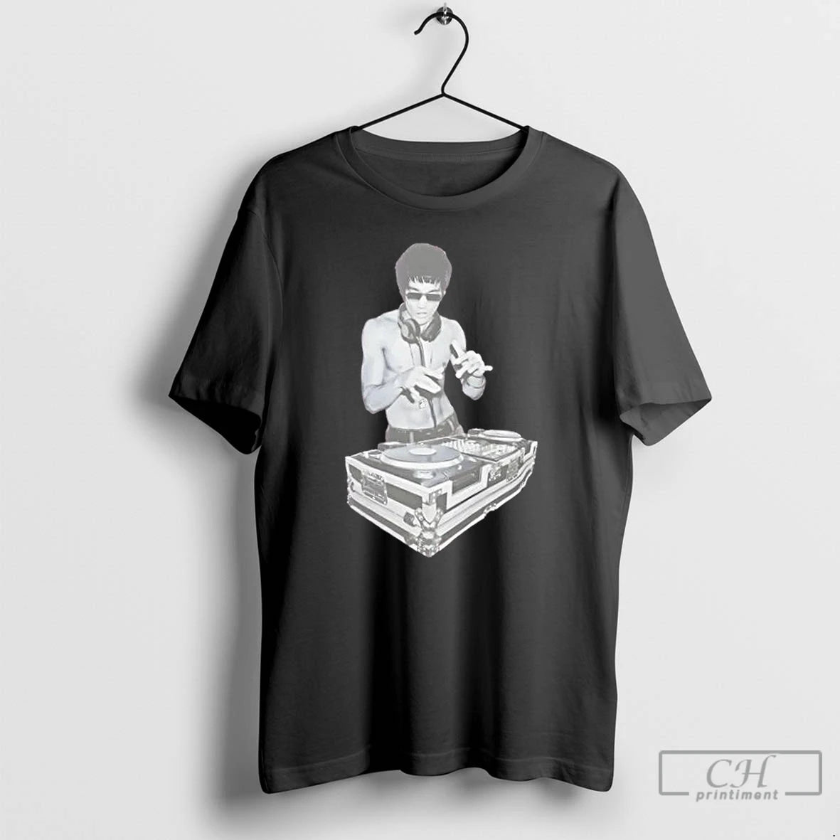 Premium Bruce Lee Dj Kung Fu Master Mixing Vinyl