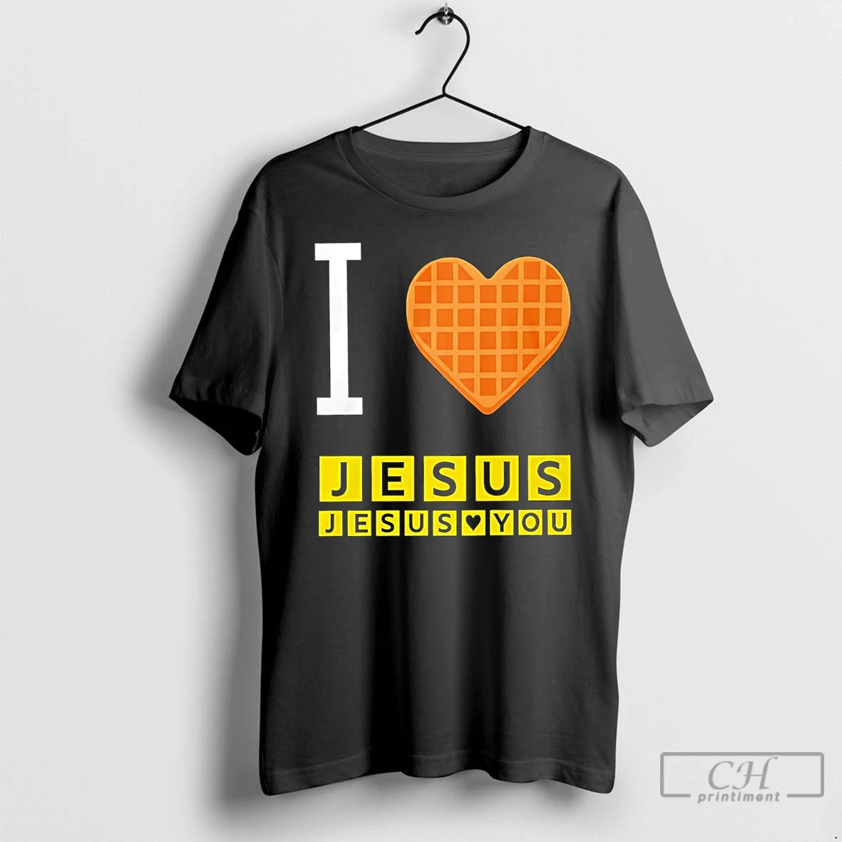 Premium Bryce Crawford Wearing I Love Jesus Jesus Loves You Waffle House T Shirts Sweater