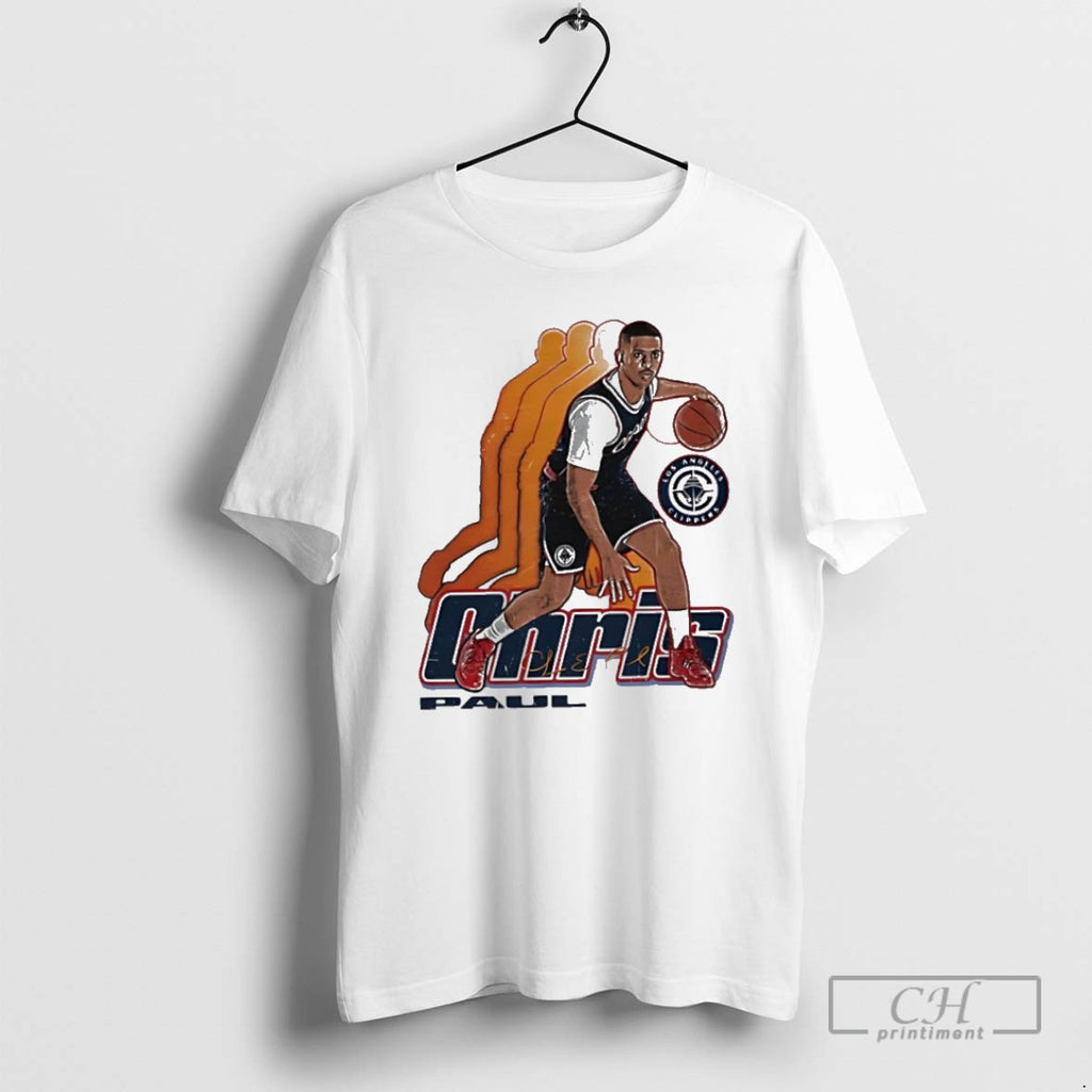 Premium Chris Paul Los Angeles Clippers Signature Retro Vibe Graphic Shirt Sweater