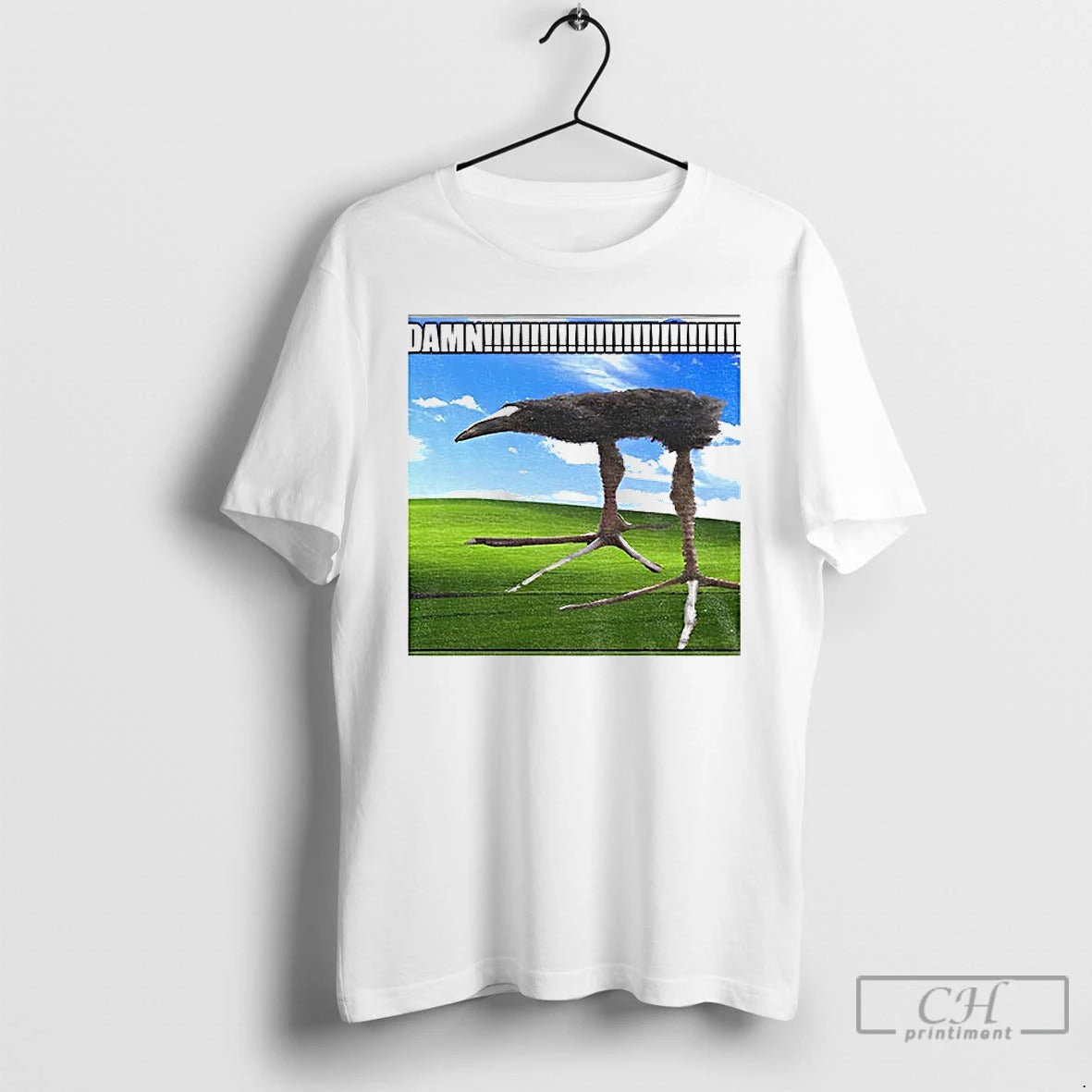 Premium Damn Bird Blue Sky