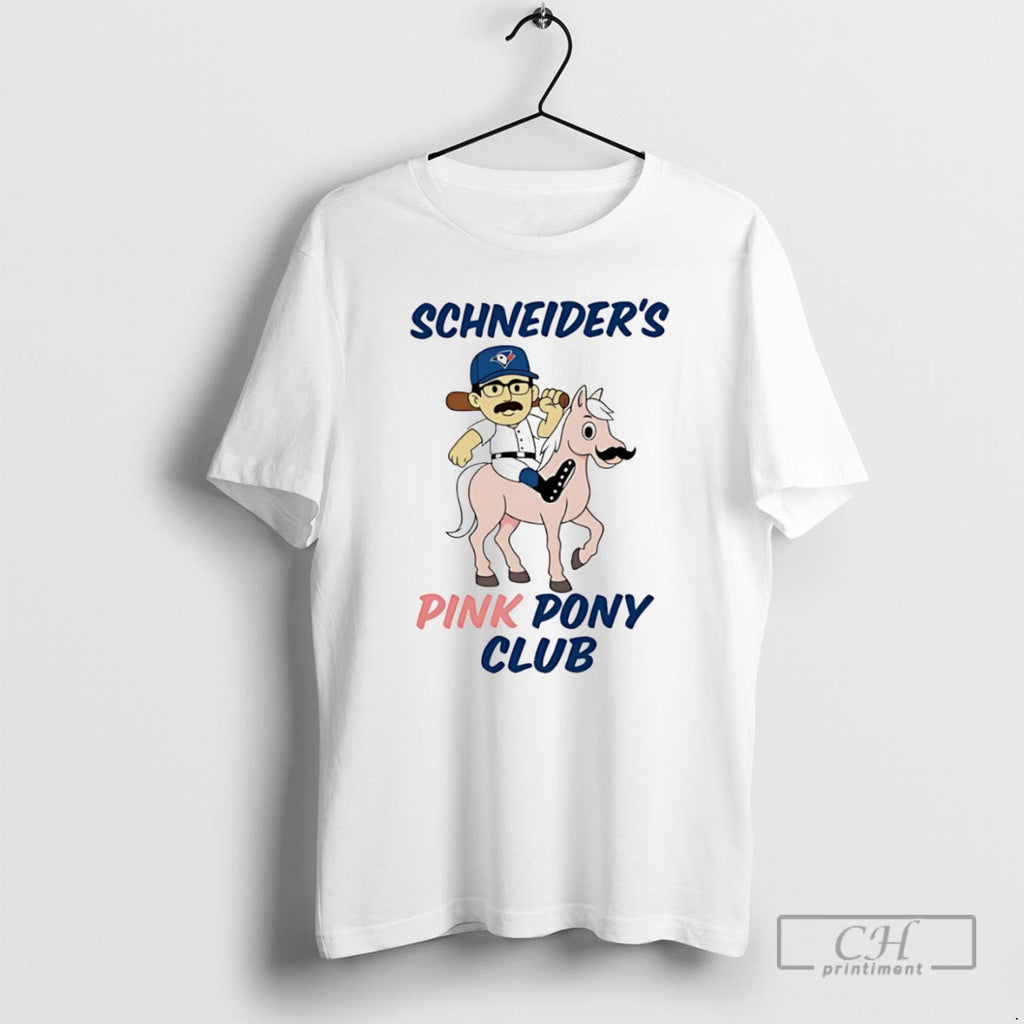 Premium Davis Schneider Toronto Blue Jays Schneiders Pink Pony Club Shirt Sweater