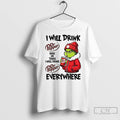 Premium Dr Pepper I Will Drink Here Or There I Will Drink Everywhere Christmas
