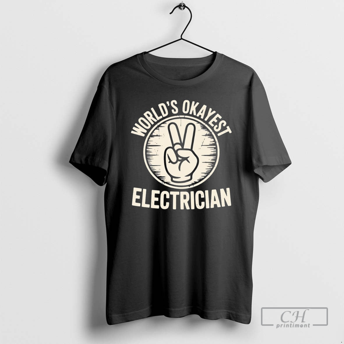 Premium Electrician Worlds Okayest Electrician Shirt Sweater
