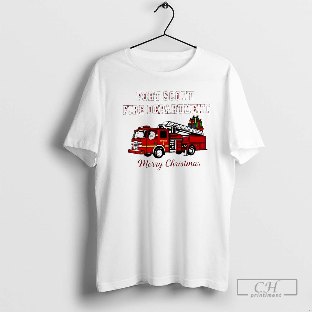 Premium Fort Scott Fire Department Merry Christmas Shirt Sweater