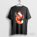 Premium Fox Red Cartoon Style Shirt Sweater