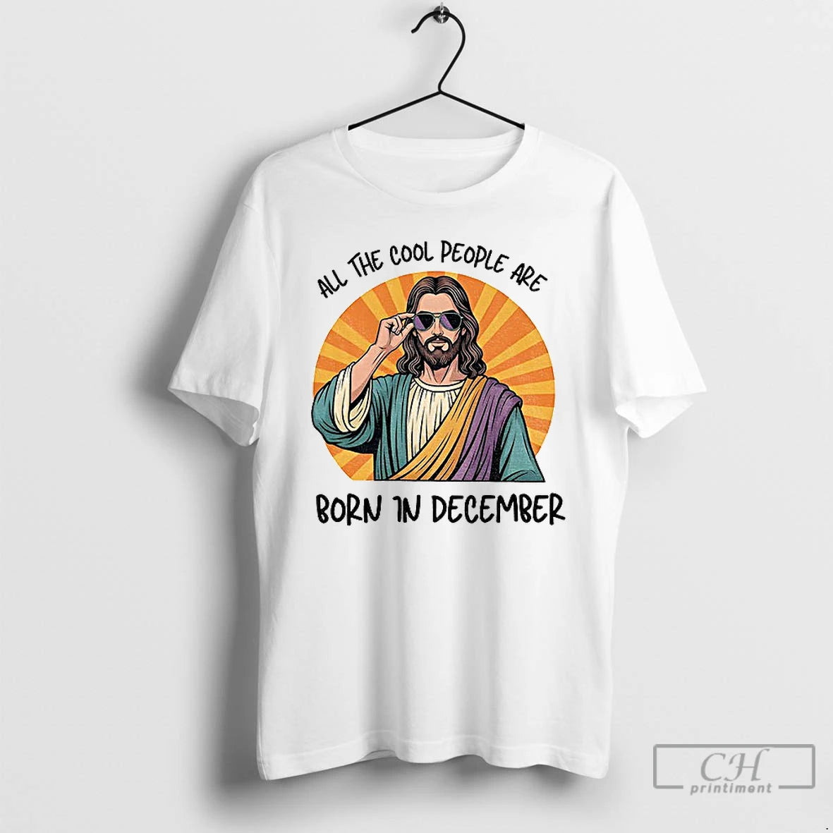 Premium Funny Jesus Christmas All The Cool People Are Born In December T Shirts Sweater