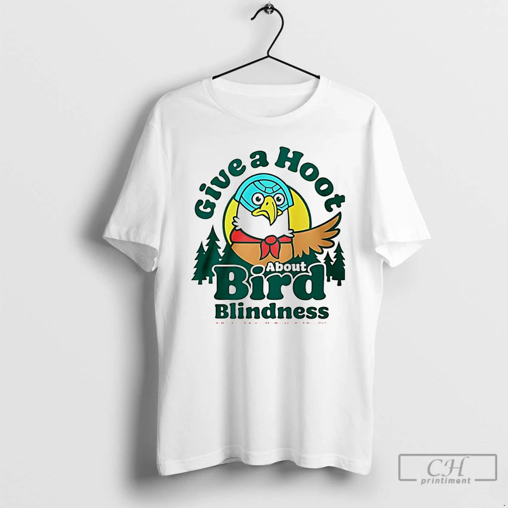 Premium Give A Hoot About Bird Blindness Christmas