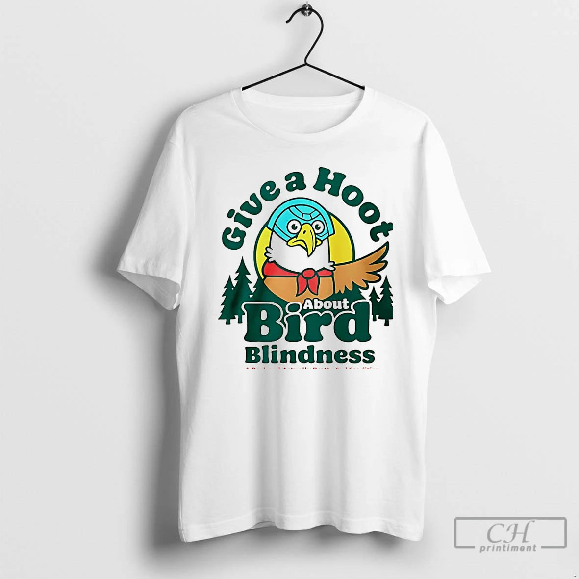 Premium Give A Hoot About Bird Blindness Christmas